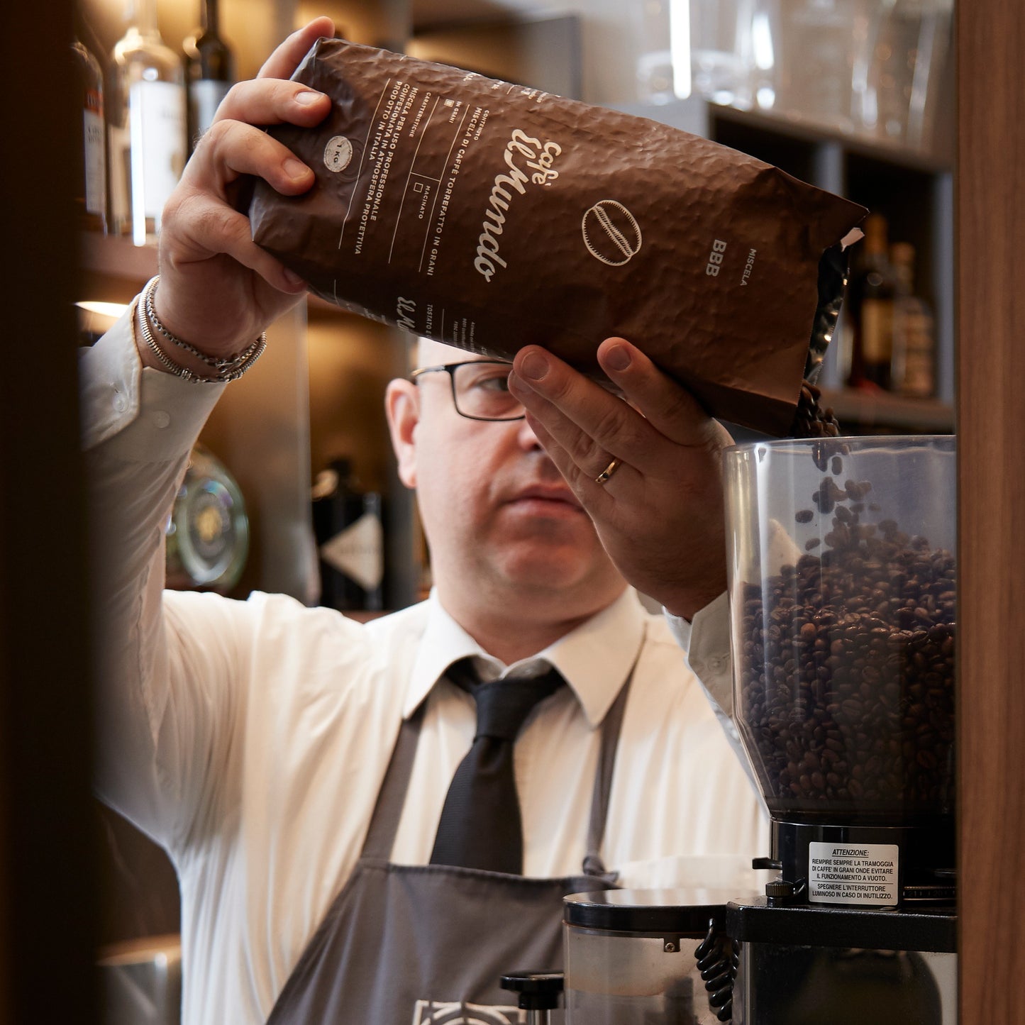 CAFFE EL MUNDO 3B Espressobohnen