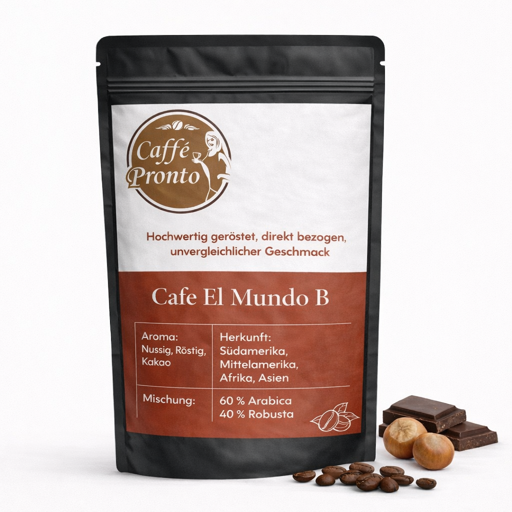Café El Mundo B – Dunkle Frucht trifft Bitterkakao – Espresso Balance Blend