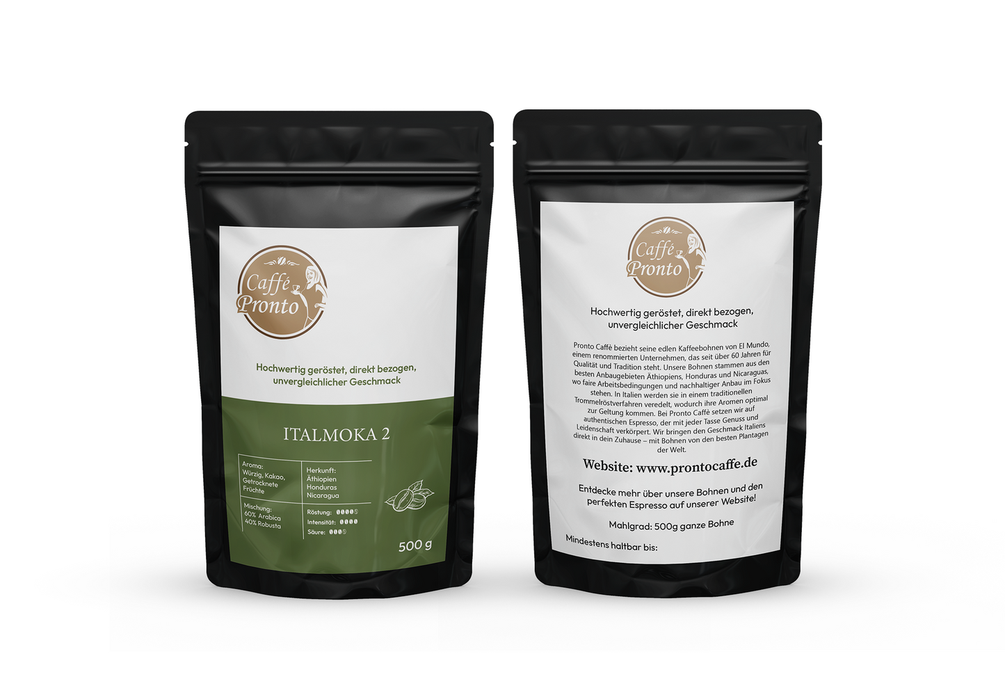 ITALMOKA 2 ESPRESSOBOHNEN