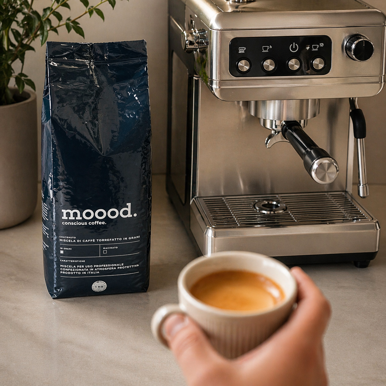 Moood Classic – Florale Frische trifft feine Schokolade – Arabica Espresso Blend