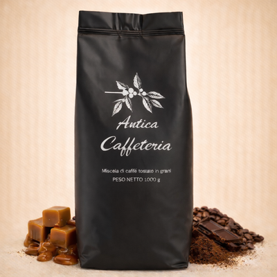 Antica Cafeteria – Röstnoten mit Karamell und Kakao – Espresso Intenso Blend