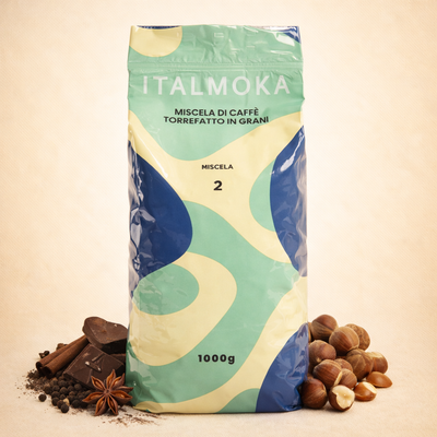 Italmoka 2 - Würzige Noten mit Kakao – Espresso Intenso Blend
