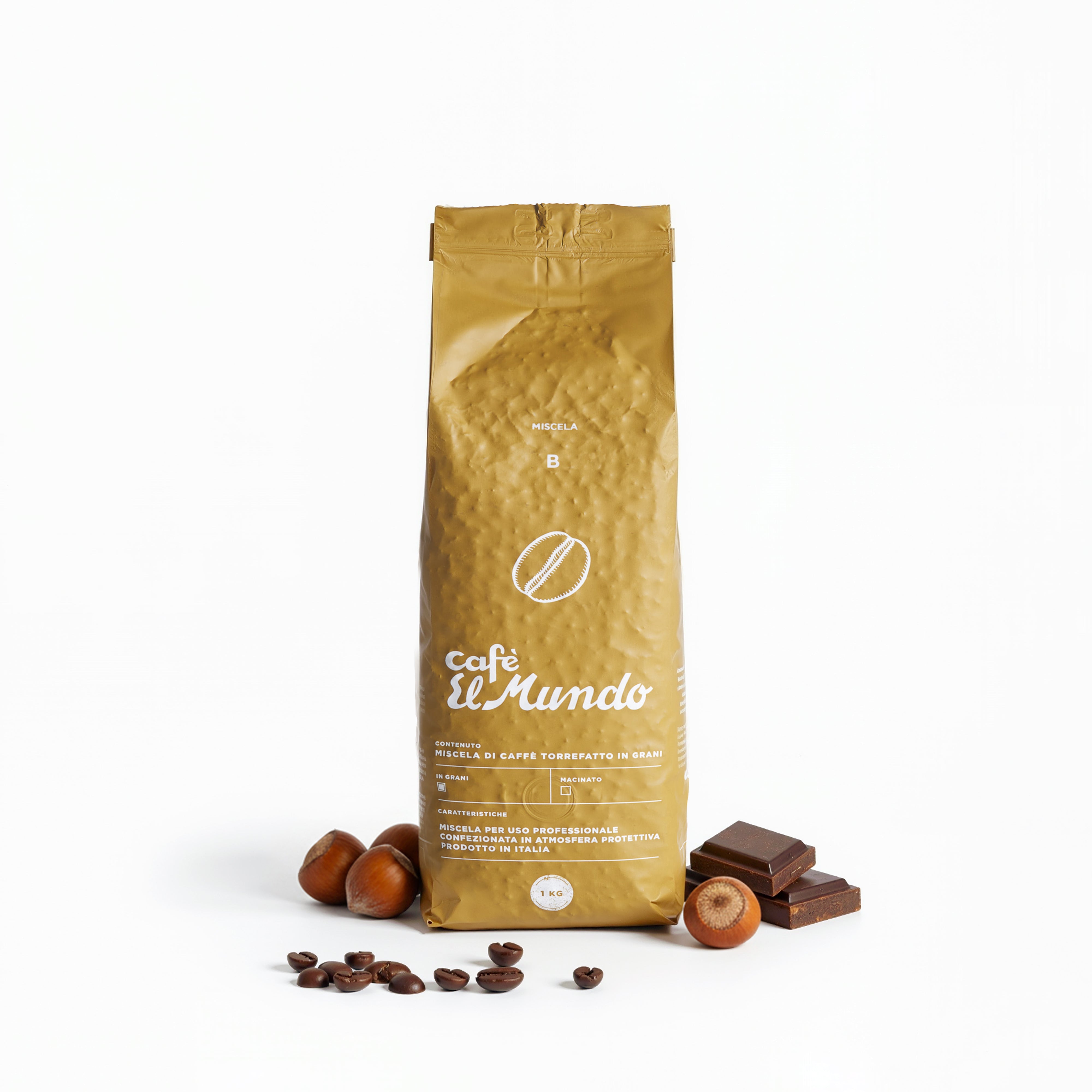 CAFFE EL MUNDO B ESPRESSOBOHNEN