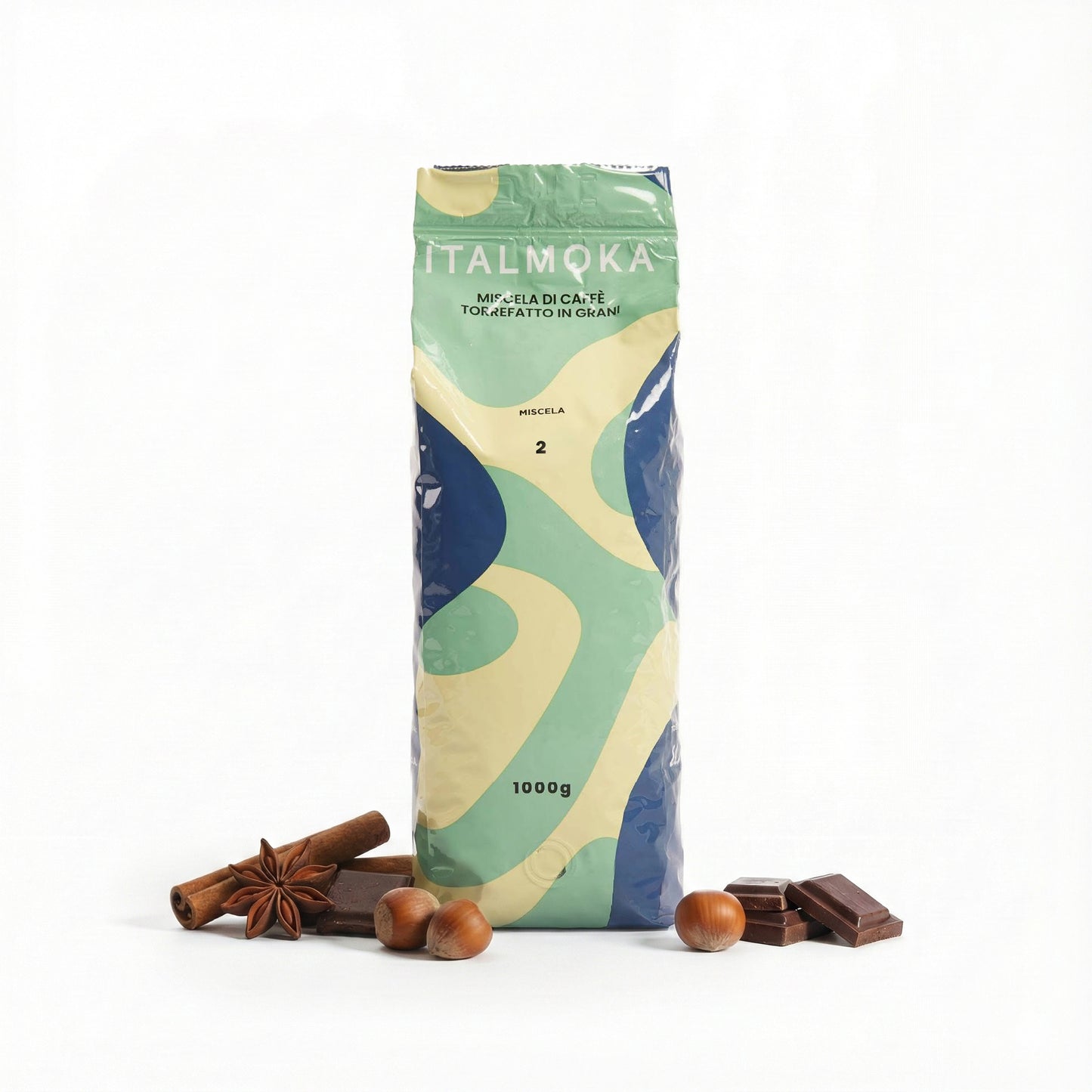 ITALMOKA 2 ESPRESSOBOHNEN