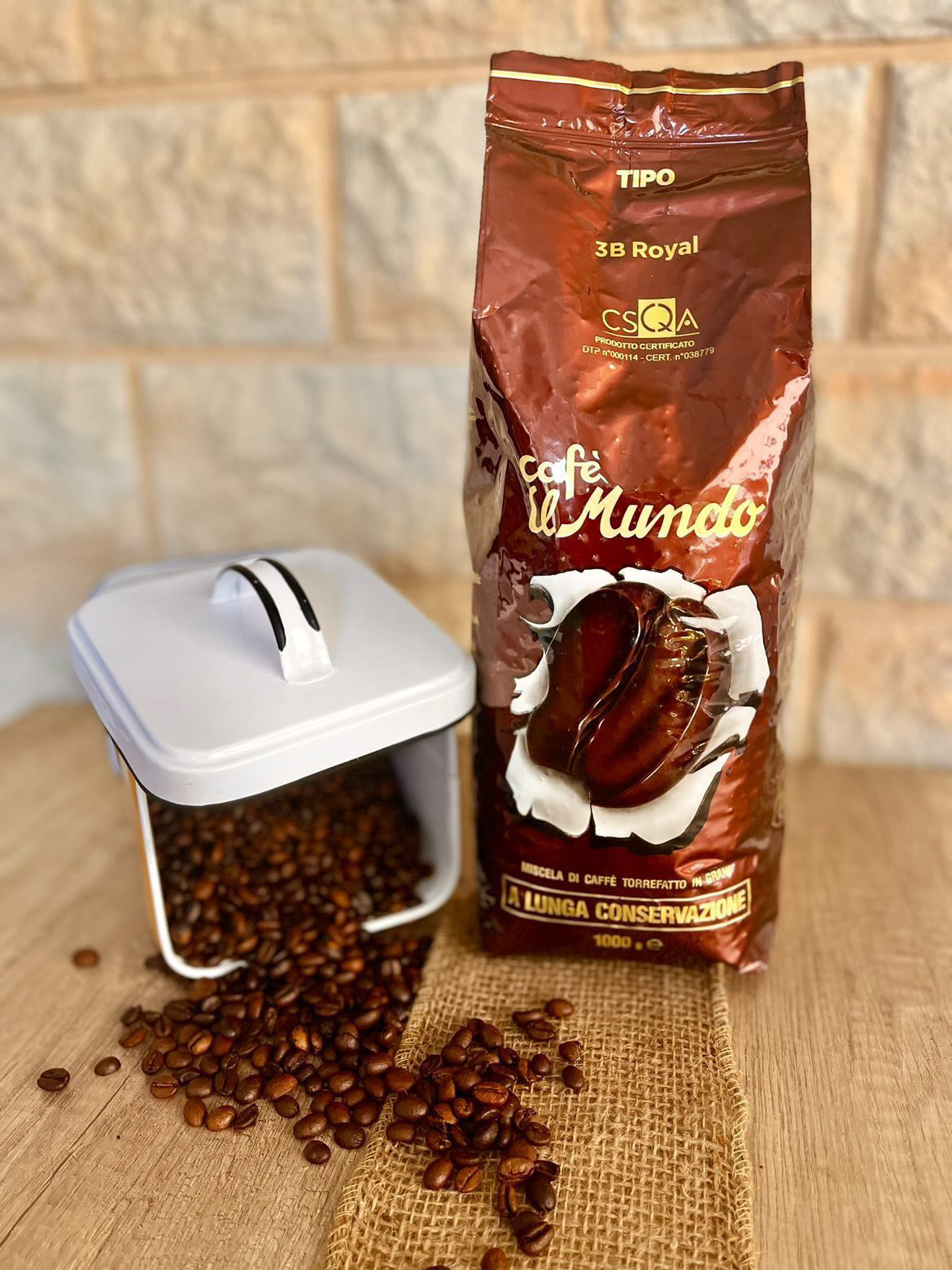 CAFFE EL MUNDO  3B Espressobohnen