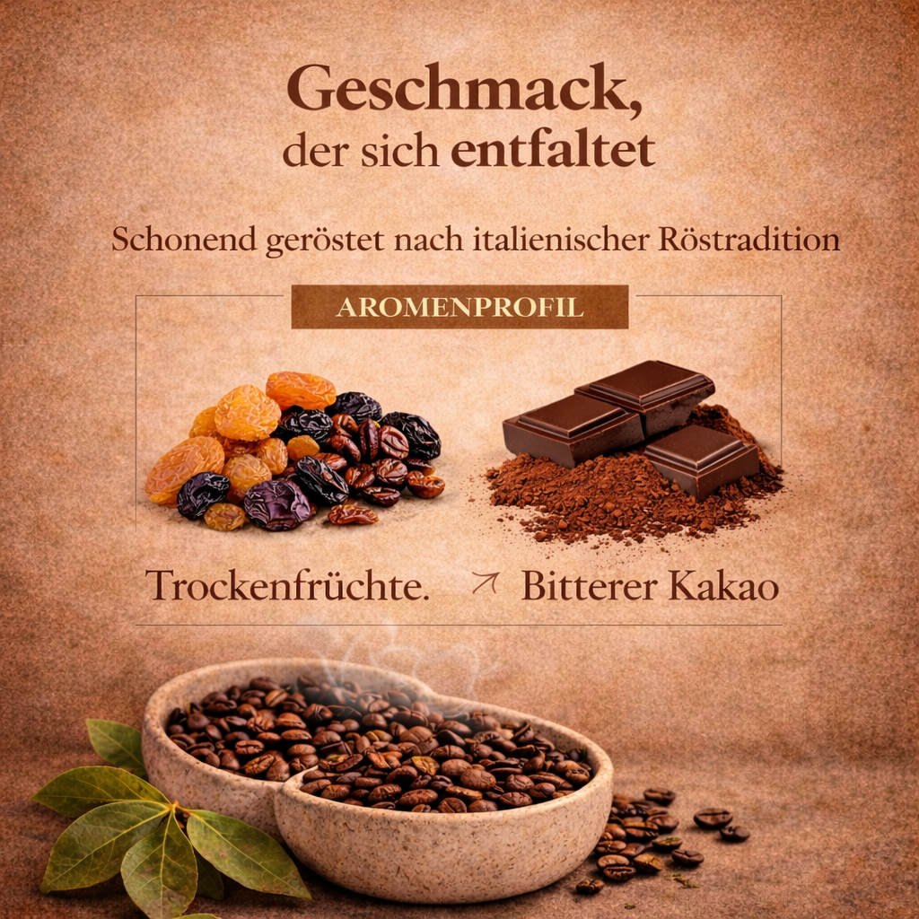 Café El Mundo ORO ST – Nussige Noten mit dunklem Kakao – Espresso Intenso  Blend