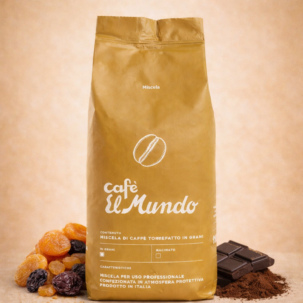 Café El Mundo ORO ST – Nussige Noten mit dunklem Kakao – Espresso Intenso  Blend