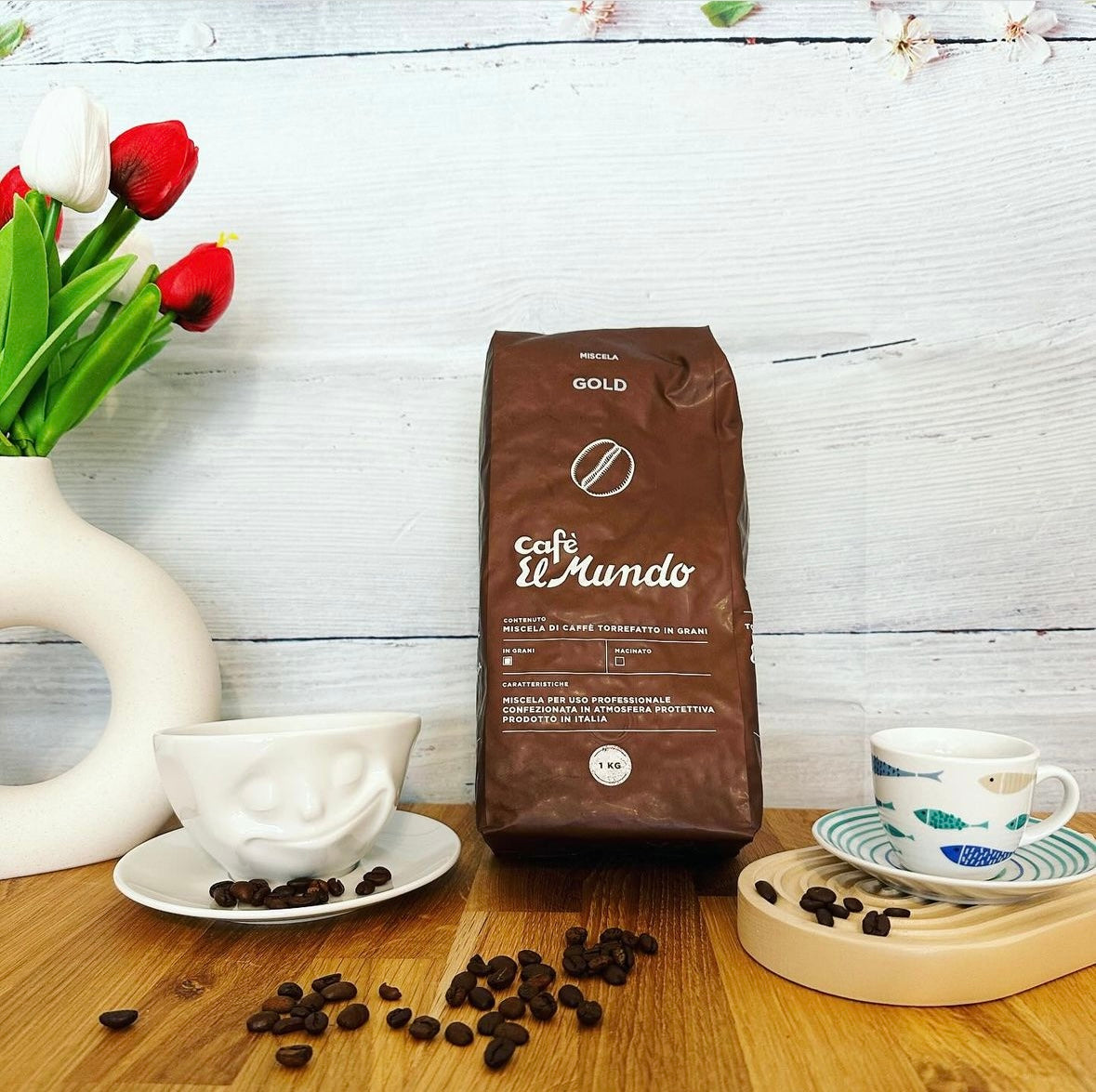 CAFFE EL MUNDO GOLD ESPRESSOBOHNEN