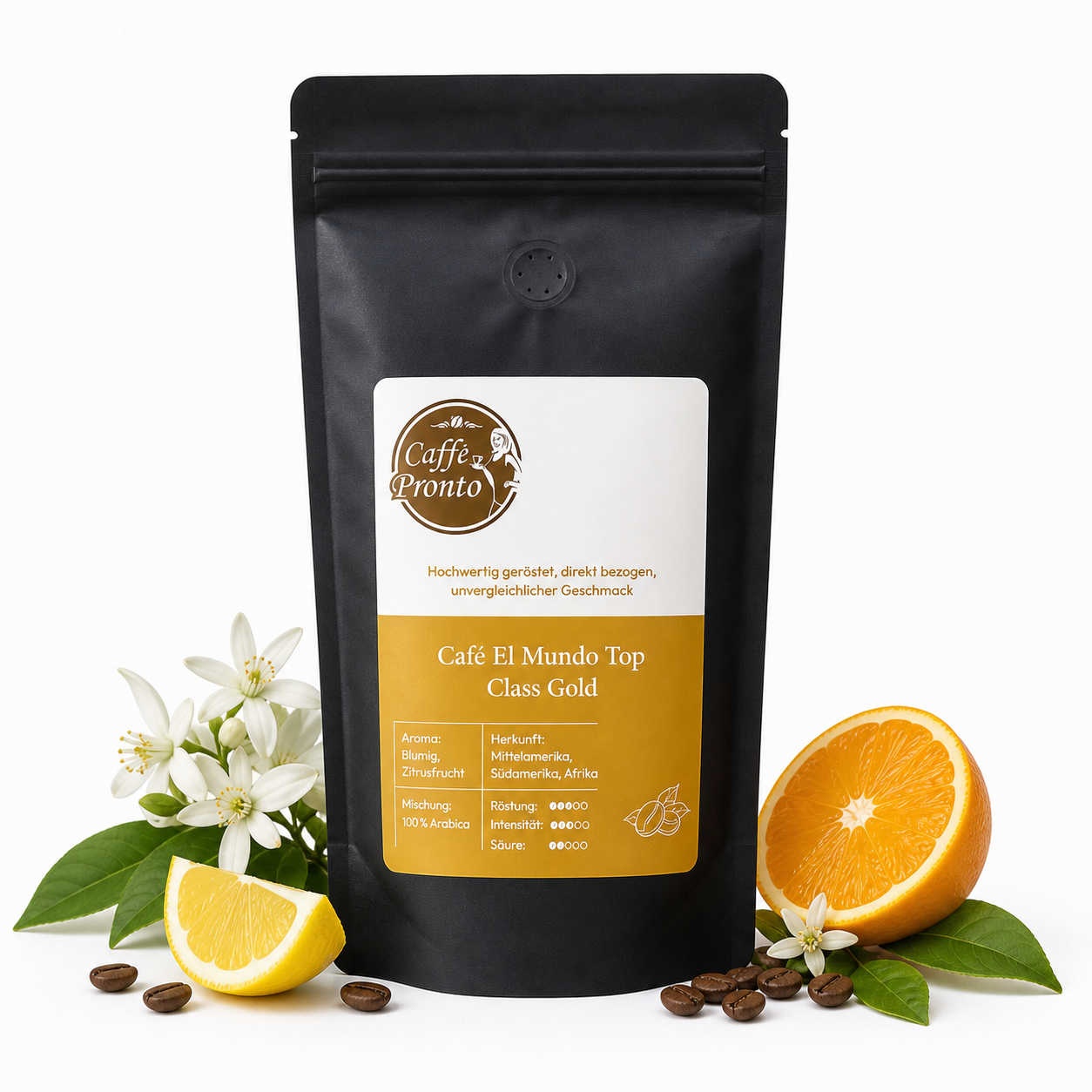Top Class Gold – Edler Hochgenuss für wahre Kenner– Espresso Komposition