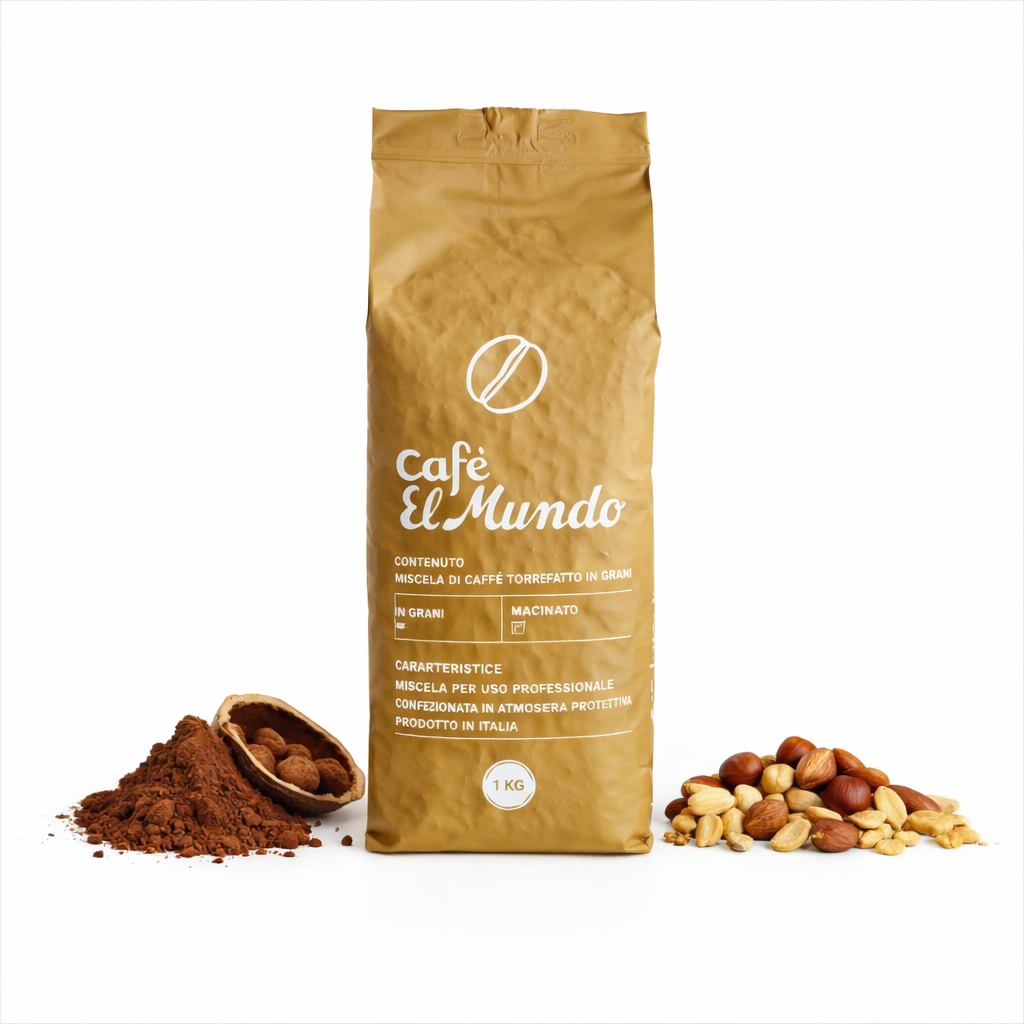 Café El Mundo Classico – Nussige Noten mit dunklem Kakao – Espresso Intenso  Blend