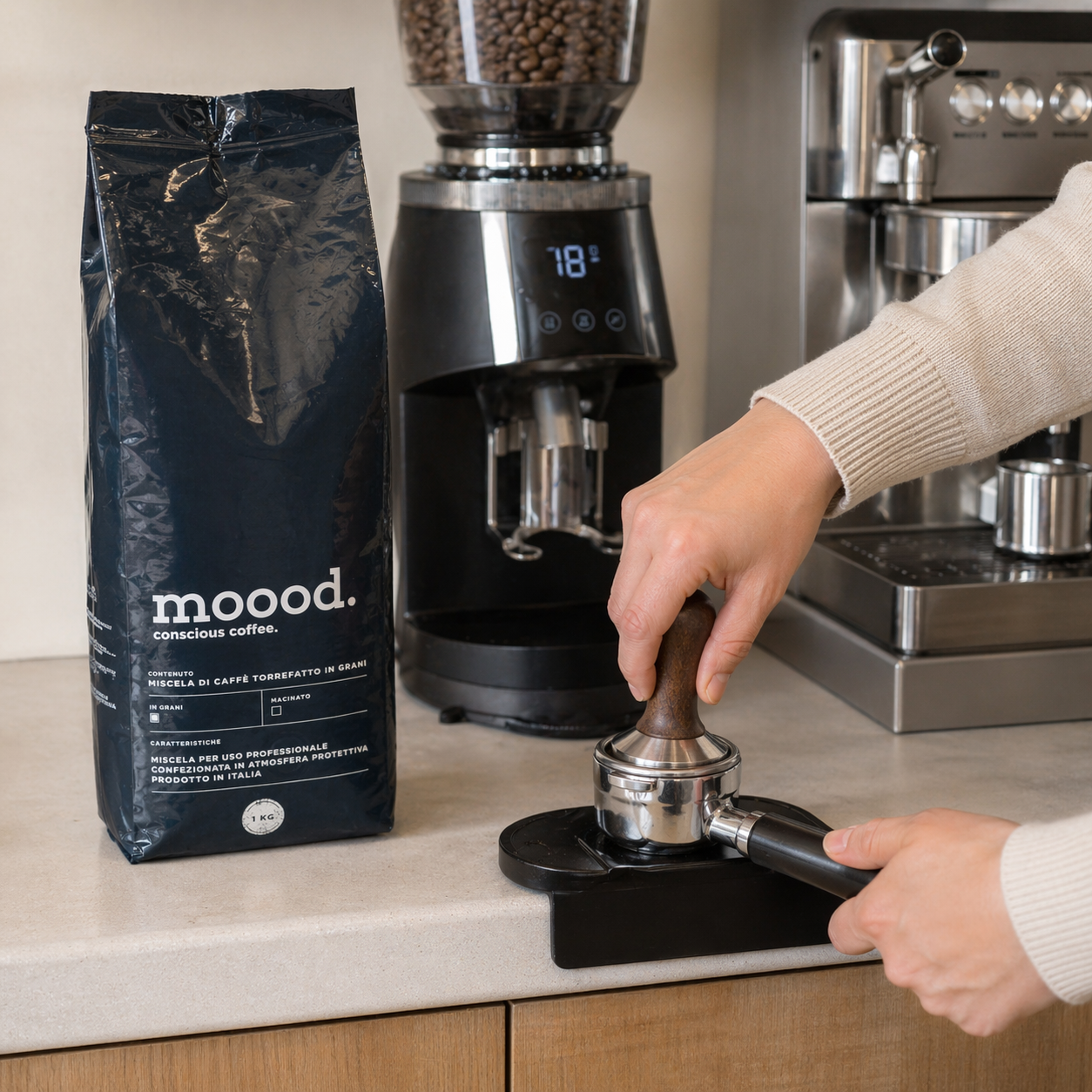 Moood Classic – Florale Frische trifft feine Schokolade – Arabica Espresso Blend