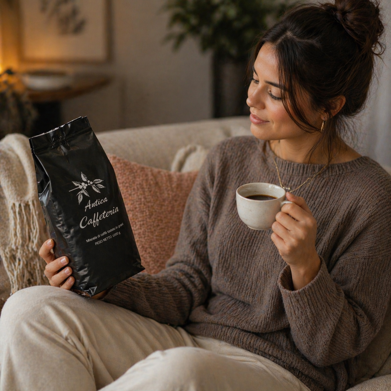 Antica Cafeteria – Röstnoten mit Karamell und Kakao – Espresso Intenso Blend