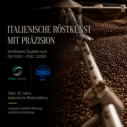 CAFÉ ABA – Aromatisch, vollmundig und herrlich nussig – Espresso Komposition